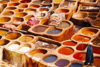 Morocco tannery