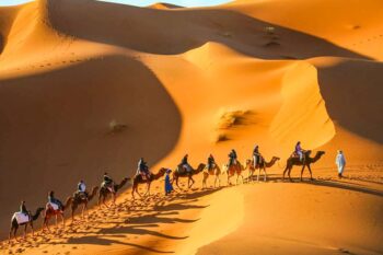 camel ride merzouga